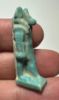 Picture of ANCIENT EGYPT.  BEAUTIFUL COLOR. GRECO - ROMAN - FAIENCE ANUBIS AMULET . 300 B.C - 100 A.D