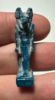 Picture of ANCIENT EGYPT.  BEAUTIFUL COLOR. GRECO - ROMAN - FAIENCE ANUBIS AMULET . 300 B.C - 100 A.D