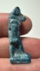 Picture of ANCIENT EGYPT.  BEAUTIFUL COLOR. GRECO - ROMAN - FAIENCE ANUBIS AMULET . 300 B.C - 100 A.D