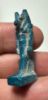 Picture of ANCIENT EGYPT.  BEAUTIFUL COLOR. GRECO - ROMAN - FAIENCE ANUBIS AMULET . 300 B.C - 100 A.D