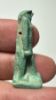 Picture of ANCIENT EGYPT.  BEAUTIFUL COLOR. GRECO - ROMAN - FAIENCE HORUS AMULET . 300 B.C - 100 A.D
