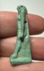 Picture of ANCIENT EGYPT.  BEAUTIFUL COLOR. GRECO - ROMAN - FAIENCE HORUS AMULET . 300 B.C - 100 A.D