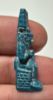 Picture of ANCIENT EGYPT.  BEAUTIFUL COLOR. GRECO - ROMAN - FAIENCE ISIS NURSING HORUS AMULET . 300 B.C - 100 A.D