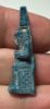 Picture of ANCIENT EGYPT.  BEAUTIFUL COLOR. GRECO - ROMAN - FAIENCE ISIS NURSING HORUS AMULET . 300 B.C - 100 A.D