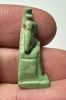 Picture of ANCIENT EGYPT.  BEAUTIFUL COLOR. GRECO - ROMAN - FAIENCE ISIS NURSING HORUS AMULET . 300 B.C - 100 A.D