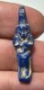 Picture of ANCIENT EGYPT.  BEAUTIFUL COLOR. GRECO - ROMAN - FAIENCE ISIS NURSING HORUS AMULET . 300 B.C - 100 A.D