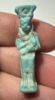 Picture of ANCIENT EGYPT.  BEAUTIFUL COLOR. GRECO - ROMAN - FAIENCE ISIS NURSING HORUS AMULET . 300 B.C - 100 A.D