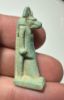 Picture of ANCIENT EGYPT.  BEAUTIFUL COLOR. GRECO - ROMAN - FAIENCE ANUBIS AMULET . 300 B.C - 100 A.D