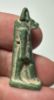 Picture of ANCIENT EGYPT.  BEAUTIFUL COLOR. GRECO - ROMAN - FAIENCE ANUBIS AMULET . 300 B.C - 100 A.D