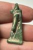 Picture of ANCIENT EGYPT.  BEAUTIFUL COLOR. GRECO - ROMAN - FAIENCE ANUBIS AMULET . 300 B.C - 100 A.D