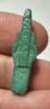 Picture of ANCIENT EGYPT.  BEAUTIFUL COLOR. GRECO - ROMAN - FAIENCE ISIS NURSING HORUS AMULET . 300 B.C - 100 A.D