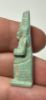 Picture of ANCIENT EGYPT.  BEAUTIFUL COLOR. GRECO - ROMAN - FAIENCE ISIS NURSING HORUS AMULET . 300 B.C - 100 A.D