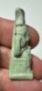 Picture of ANCIENT EGYPT.  BEAUTIFUL COLOR. GRECO - ROMAN - FAIENCE ISIS NURSING HORUS AMULET . 300 B.C - 100 A.D