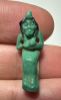 Picture of ANCIENT EGYPT.  BEAUTIFUL COLOR. GRECO - ROMAN - FAIENCE ISIS NURSING HORUS AMULET . 300 B.C - 100 A.D