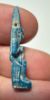 Picture of ANCIENT EGYPT.  BEAUTIFUL COLOR. GRECO - ROMAN - FAIENCE ISIS NURSING HORUS AMULET . 300 B.C - 100 A.D