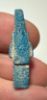 Picture of ANCIENT EGYPT.  BEAUTIFUL COLOR. GRECO - ROMAN - FAIENCE ISIS NURSING HORUS AMULET . 300 B.C - 100 A.D