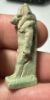 Picture of ANCIENT EGYPT.  BEAUTIFUL COLOR. GRECO - ROMAN - FAIENCE ANUBIS AMULET . 300 B.C - 100 A.D