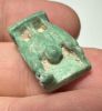 Picture of ANCIENT EGYPT. GRECO - ROMAN FAIENCE OSIRIAN TRIAD AMULET.  300 B.C - 100 A.D