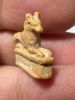 Picture of ANCIENT EGYPT.  BEAUTIFUL COLOR. GRECO - ROMAN - FAIENCE ANUBIS AMULET . 300 B.C - 100 A.D