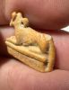 Picture of ANCIENT EGYPT.  BEAUTIFUL COLOR. GRECO - ROMAN - FAIENCE ANUBIS AMULET . 300 B.C - 100 A.D