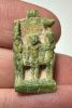 Picture of ANCIENT EGYPT. GRECO - ROMAN FAIENCE OSIRIAN TRIAD AMULET.  300 B.C - 100 A.D
