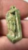 Picture of ANCIENT EGYPT. GRECO - ROMAN FAIENCE OSIRIAN TRIAD AMULET.  300 B.C - 100 A.D