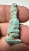Picture of ANCIENT EGYPT.  BEAUTIFUL COLOR. GRECO - ROMAN - FAIENCE BES AMULET . 300 B.C - 100 A.D