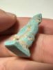 Picture of ANCIENT EGYPT.  BEAUTIFUL COLOR. GRECO - ROMAN - FAIENCE BES AMULET . 300 B.C - 100 A.D