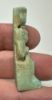 Picture of ANCIENT EGYPT.  BEAUTIFUL COLOR. GRECO - ROMAN - FAIENCE ISIS NURSING HORUS AMULET . 300 B.C - 100 A.D