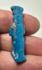 Picture of ANCIENT EGYPT.  BEAUTIFUL COLOR. GRECO - ROMAN - FAIENCE ISIS NURSING HORUS AMULET . 300 B.C - 100 A.D