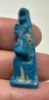 Picture of ANCIENT EGYPT.  BEAUTIFUL COLOR. GRECO - ROMAN - FAIENCE ISIS NURSING HORUS AMULET . 300 B.C - 100 A.D