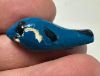 Picture of ANCIENT EGYPT.  BEAUTIFUL COLOR. GRECO - ROMAN - FAIENCE FALCON (HORUS) AMULET . 300 B.C - 100 A.D