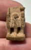 Picture of ANCIENT EGYPT. GRECO - ROMAN FAIENCE OSIRIAN TRIAD AMULET.  300 B.C - 100 A.D