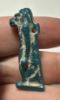 Picture of ANCIENT EGYPT.  BEAUTIFUL COLOR. GRECO - ROMAN - FAIENCE TAWERET AMULET . 300 B.C - 100 A.D