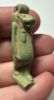 Picture of ANCIENT EGYPT.  BEAUTIFUL COLOR. GRECO - ROMAN - FAIENCE TAWERET AMULET . 300 B.C - 100 A.D