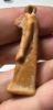 Picture of ANCIENT EGYPT.  BEAUTIFUL COLOR. GRECO - ROMAN - LARGE FAIENCE THOTH AMULET . 300 B.C - 100 A.D