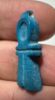 Picture of ANCIENT EGYPT.  BEAUTIFUL COLOR. GRECO - ROMAN - FAIENCE ANKH AMULET . 300 B.C - 100 A.D
