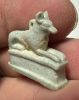 Picture of ANCIENT EGYPT.  BEAUTIFUL COLOR. GRECO - ROMAN - FAIENCE ANUBIS AMULET . 300 B.C - 100 A.D