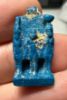 Picture of ANCIENT EGYPT. GRECO - ROMAN FAIENCE OSIRIAN TRIAD AMULET.  300 B.C - 100 A.D