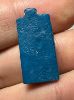 Picture of ANCIENT EGYPT. GRECO - ROMAN FAIENCE OSIRIAN TRIAD AMULET.  300 B.C - 100 A.D