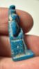 Picture of ANCIENT EGYPT. GRECO - ROMAN FAIENCE ISIS NURSING HORUS AMULET.  300 B.C - 100 A.D