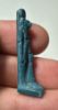 Picture of ANCIENT EGYPT. GRECO - ROMAN FAIENCE LION HEADED DIETY AMULET.  300 B.C - 100 A.D