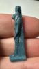 Picture of ANCIENT EGYPT. GRECO - ROMAN FAIENCE LION HEADED DIETY AMULET.  300 B.C - 100 A.D