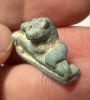 Picture of ANCIENT EGYPT. GRECO - ROMAN FAIENCE CAT AMULET.  300 B.C - 100 A.D