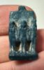 Picture of ANCIENT EGYPT. GRECO - ROMAN FAIENCE OSIRIAN TRIAD AMULET.  300 B.C - 100 A.D