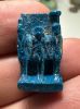Picture of ANCIENT EGYPT. GRECO - ROMAN FAIENCE OSIRIAN TRIAD AMULET.  300 B.C - 100 A.D