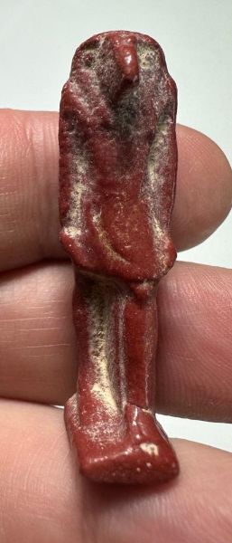 Picture of ANCIENT EGYPT. GRECO - ROMAN FAIENCE THOTH AMULET.  300 B.C - 100 A.D