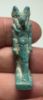 Picture of ANCIENT EGYPT. GRECO - ROMAN FAIENCE ANUBIS AMULET.  300 B.C - 100 A.D