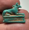 Picture of ANCIENT EGYPT. GRECO - ROMAN FAIENCE ANUBIS AMULET.  300 B.C - 100 A.D