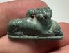 Picture of ANCIENT EGYPT. GRECO - ROMAN FAIENCE CAT AMULET.  300 B.C - 100 A.D